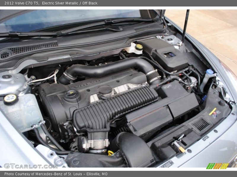  2012 C70 T5 Engine - 2.5 Liter Turbocharged DOHC 20-Valve VVT 5 Cylinder