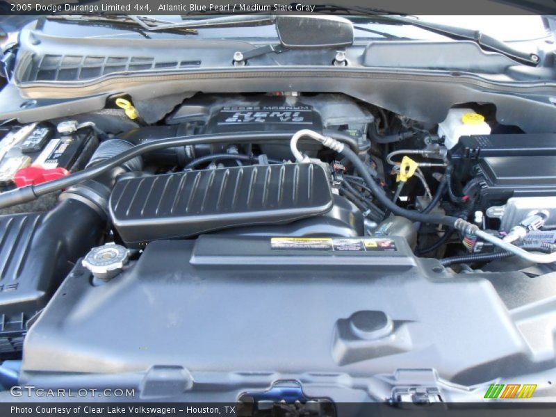 Atlantic Blue Pearl / Medium Slate Gray 2005 Dodge Durango Limited 4x4