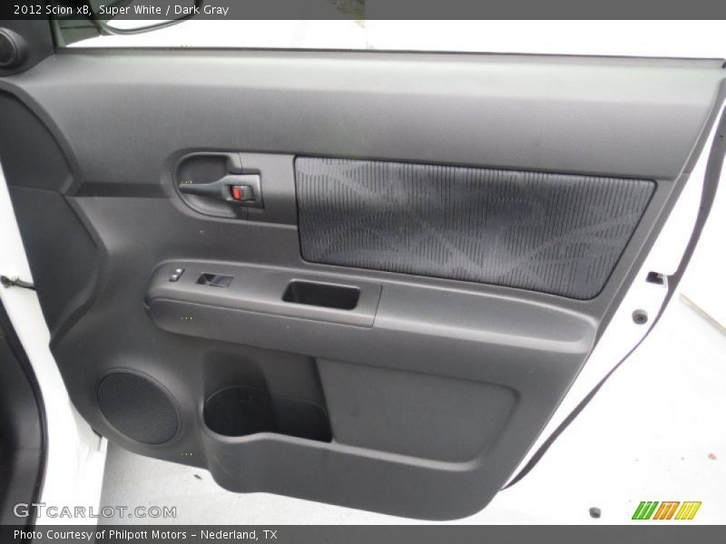 Super White / Dark Gray 2012 Scion xB