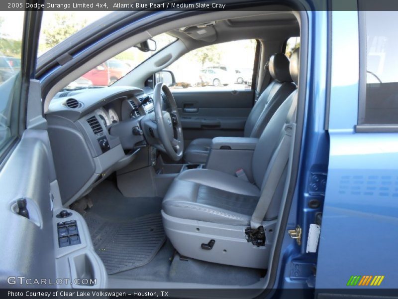 Atlantic Blue Pearl / Medium Slate Gray 2005 Dodge Durango Limited 4x4