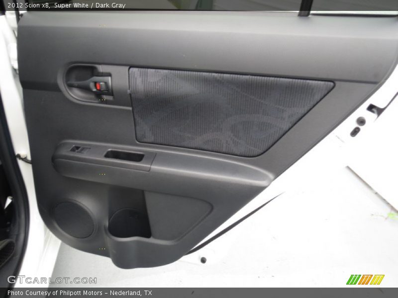 Super White / Dark Gray 2012 Scion xB