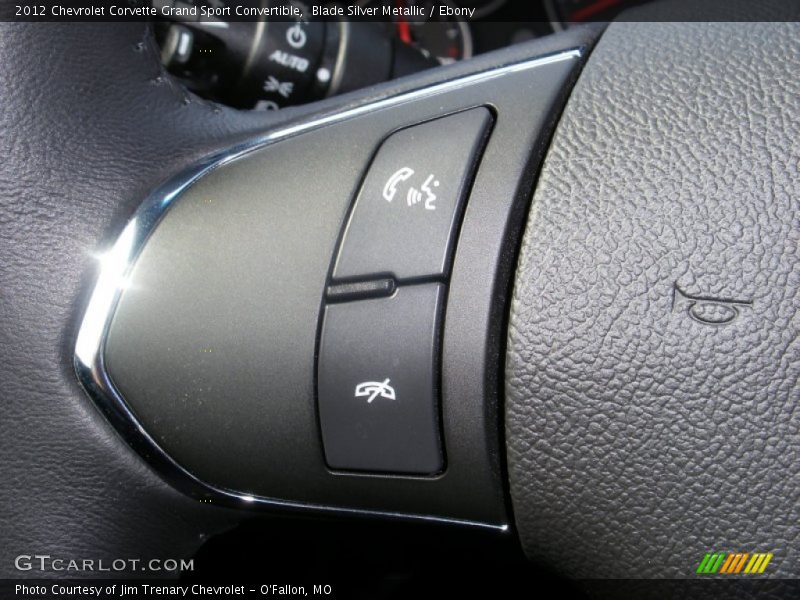 Controls of 2012 Corvette Grand Sport Convertible