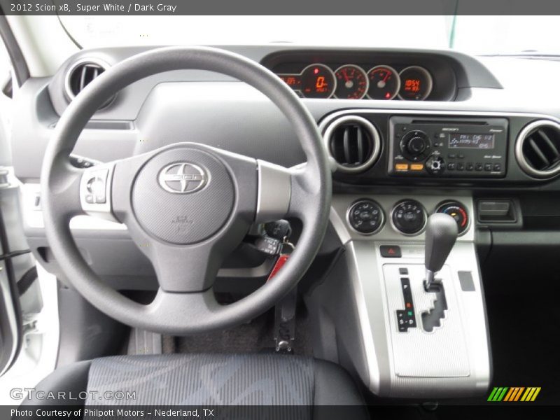 Super White / Dark Gray 2012 Scion xB