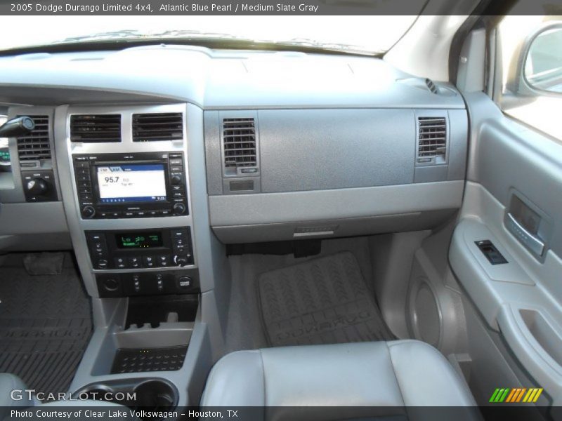 Atlantic Blue Pearl / Medium Slate Gray 2005 Dodge Durango Limited 4x4