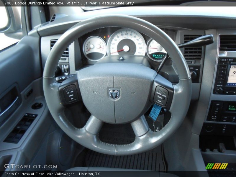 Atlantic Blue Pearl / Medium Slate Gray 2005 Dodge Durango Limited 4x4