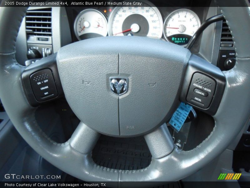 Atlantic Blue Pearl / Medium Slate Gray 2005 Dodge Durango Limited 4x4