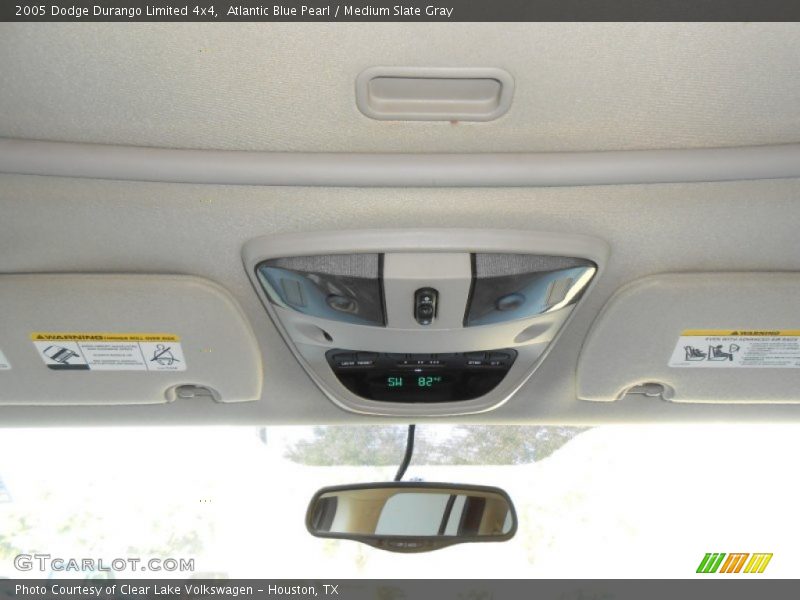Atlantic Blue Pearl / Medium Slate Gray 2005 Dodge Durango Limited 4x4