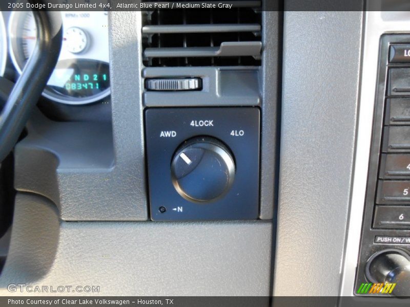 Atlantic Blue Pearl / Medium Slate Gray 2005 Dodge Durango Limited 4x4