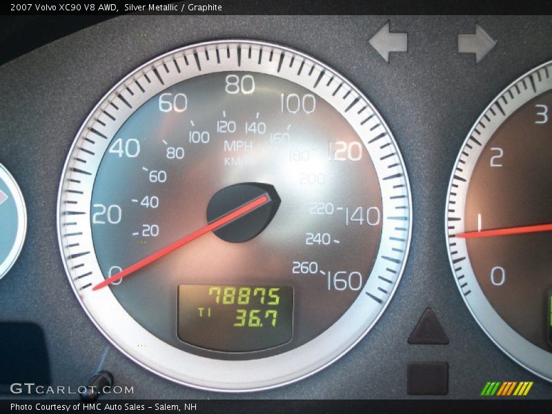 Silver Metallic / Graphite 2007 Volvo XC90 V8 AWD