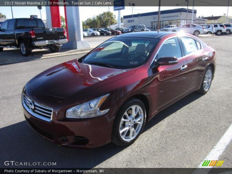 Tuscan Sun / Cafe Latte 2013 Nissan Maxima 3.5 SV Premium
