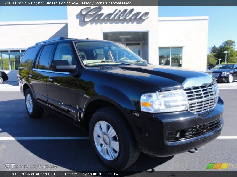 Black / Stone/Charcoal Black 2008 Lincoln Navigator Limited Edition 4x4