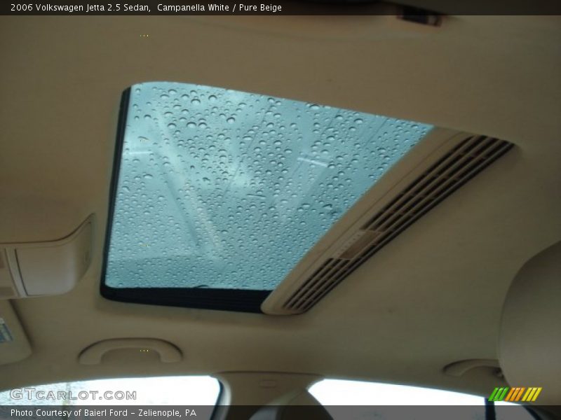 Campanella White / Pure Beige 2006 Volkswagen Jetta 2.5 Sedan