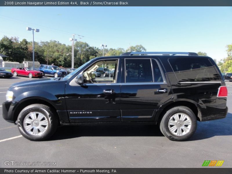 Black / Stone/Charcoal Black 2008 Lincoln Navigator Limited Edition 4x4