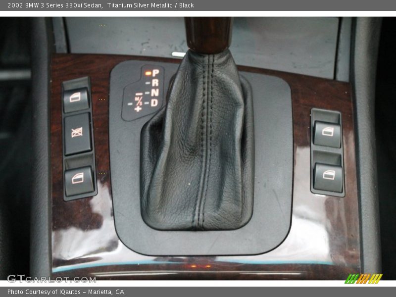 Titanium Silver Metallic / Black 2002 BMW 3 Series 330xi Sedan