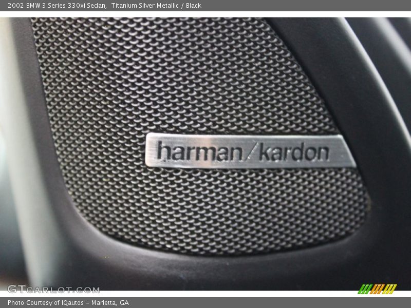 Titanium Silver Metallic / Black 2002 BMW 3 Series 330xi Sedan