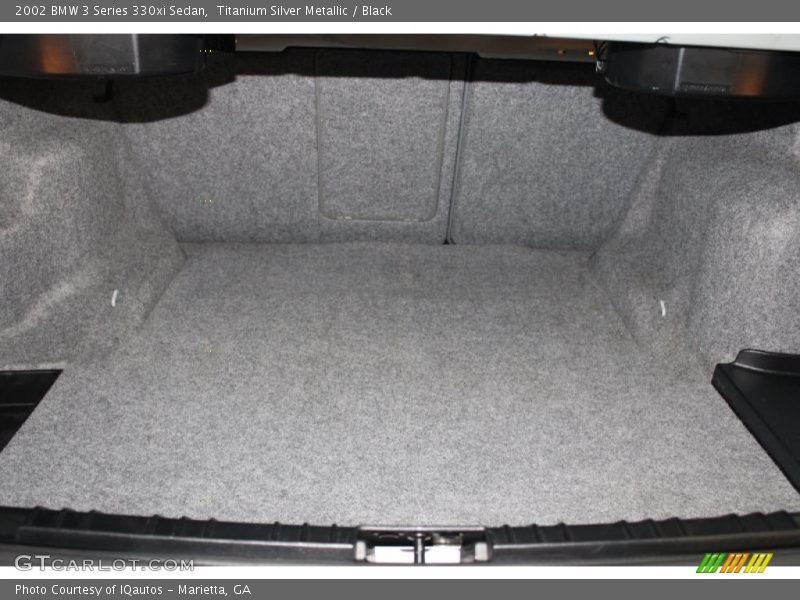 Titanium Silver Metallic / Black 2002 BMW 3 Series 330xi Sedan