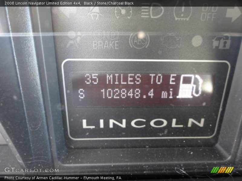 Black / Stone/Charcoal Black 2008 Lincoln Navigator Limited Edition 4x4