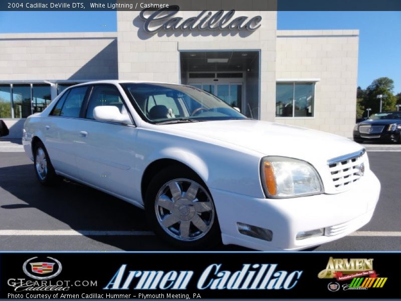 White Lightning / Cashmere 2004 Cadillac DeVille DTS