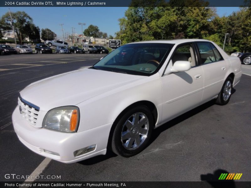 White Lightning / Cashmere 2004 Cadillac DeVille DTS