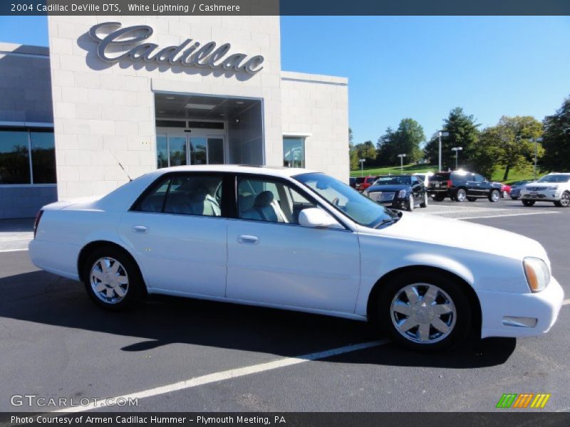 White Lightning / Cashmere 2004 Cadillac DeVille DTS