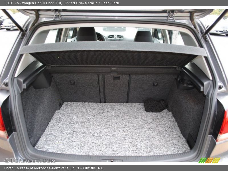 United Gray Metallic / Titan Black 2010 Volkswagen Golf 4 Door TDI