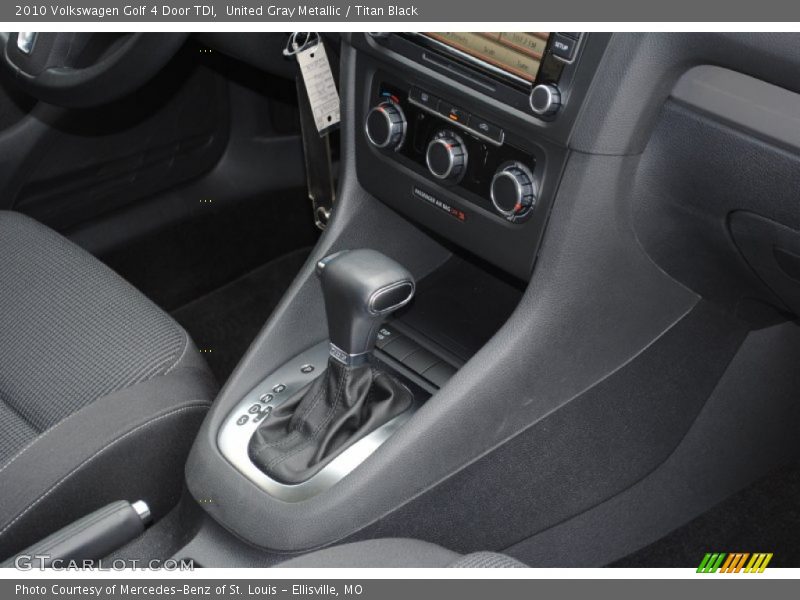 United Gray Metallic / Titan Black 2010 Volkswagen Golf 4 Door TDI