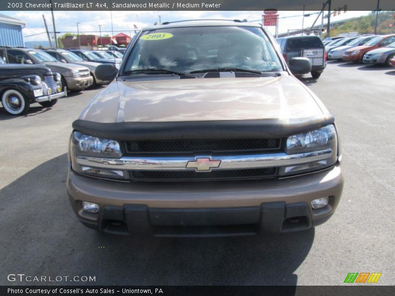Sandalwood Metallic / Medium Pewter 2003 Chevrolet TrailBlazer LT 4x4