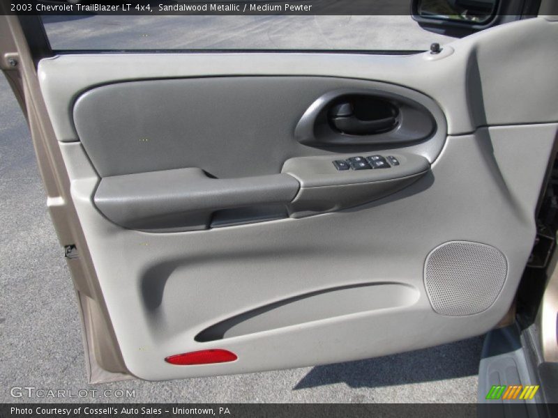 Sandalwood Metallic / Medium Pewter 2003 Chevrolet TrailBlazer LT 4x4