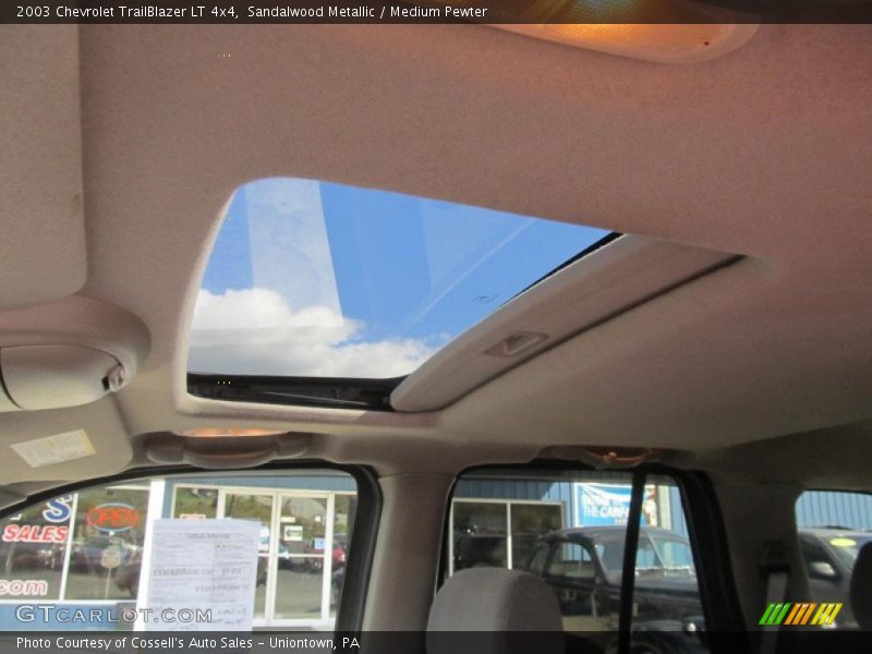 Sandalwood Metallic / Medium Pewter 2003 Chevrolet TrailBlazer LT 4x4