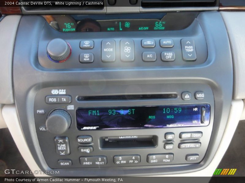 White Lightning / Cashmere 2004 Cadillac DeVille DTS
