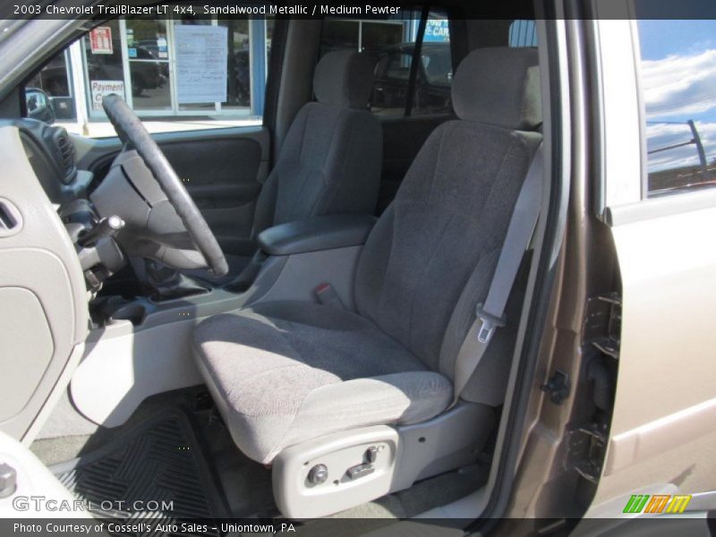 Sandalwood Metallic / Medium Pewter 2003 Chevrolet TrailBlazer LT 4x4