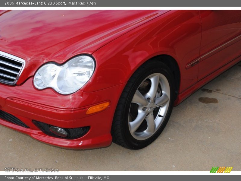 Mars Red / Ash 2006 Mercedes-Benz C 230 Sport