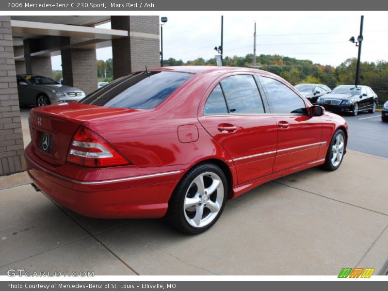 Mars Red / Ash 2006 Mercedes-Benz C 230 Sport