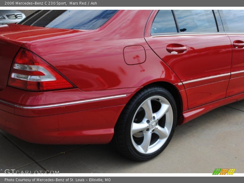 Mars Red / Ash 2006 Mercedes-Benz C 230 Sport