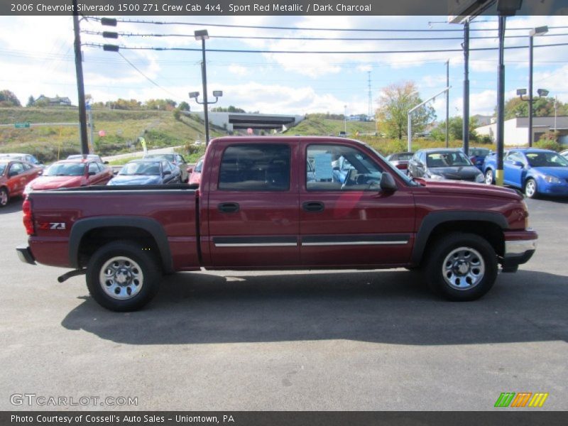 Sport Red Metallic / Dark Charcoal 2006 Chevrolet Silverado 1500 Z71 Crew Cab 4x4