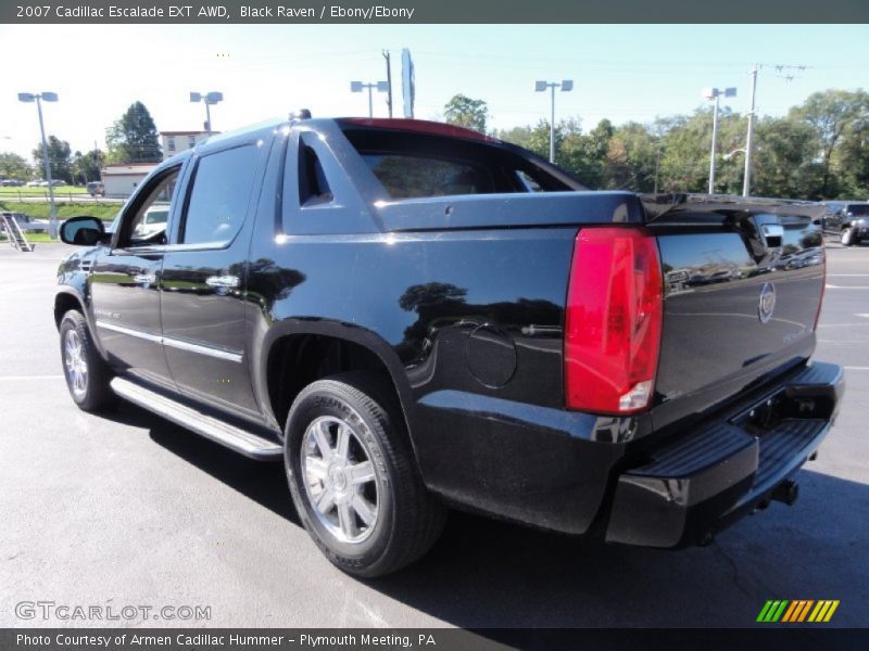 Black Raven / Ebony/Ebony 2007 Cadillac Escalade EXT AWD