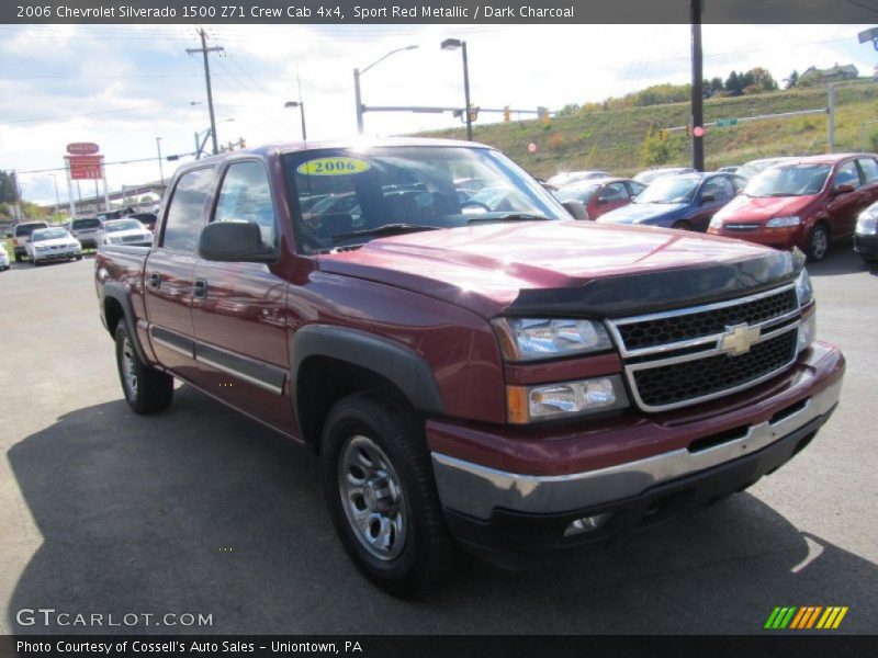 Sport Red Metallic / Dark Charcoal 2006 Chevrolet Silverado 1500 Z71 Crew Cab 4x4