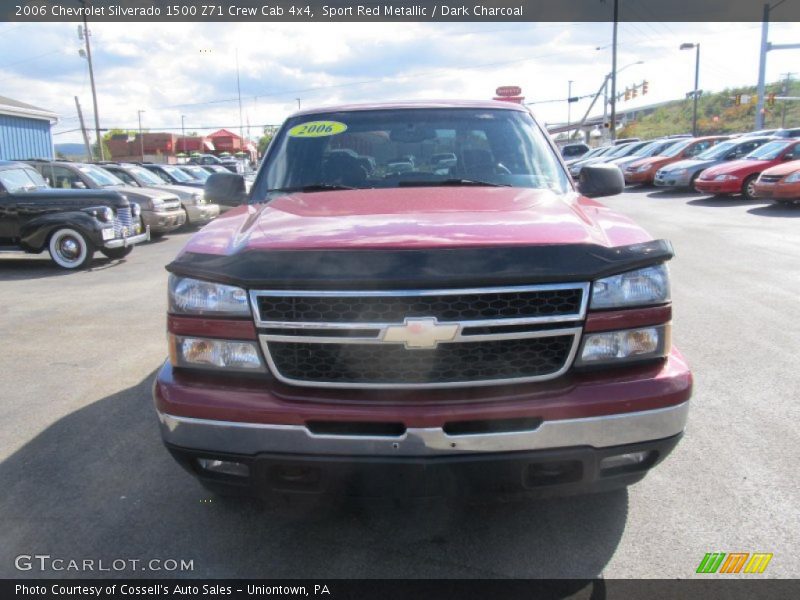 Sport Red Metallic / Dark Charcoal 2006 Chevrolet Silverado 1500 Z71 Crew Cab 4x4