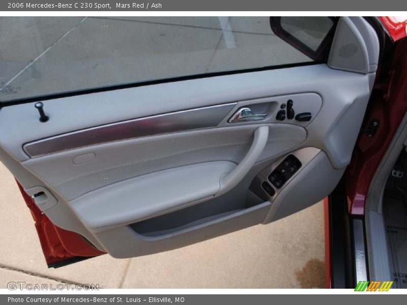 Mars Red / Ash 2006 Mercedes-Benz C 230 Sport