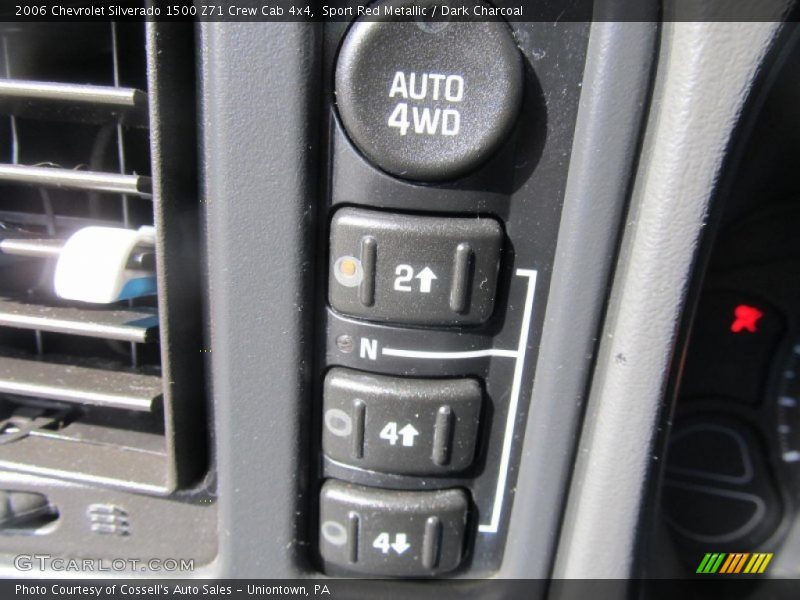 Sport Red Metallic / Dark Charcoal 2006 Chevrolet Silverado 1500 Z71 Crew Cab 4x4