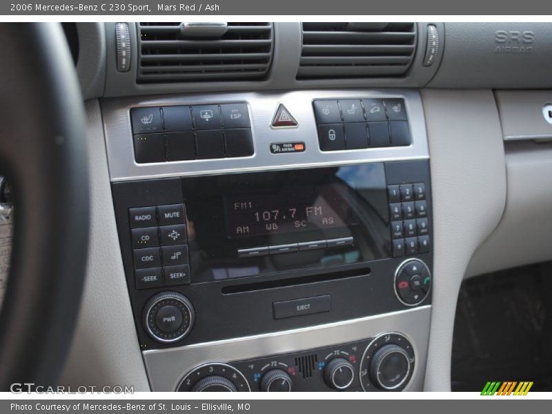 Mars Red / Ash 2006 Mercedes-Benz C 230 Sport