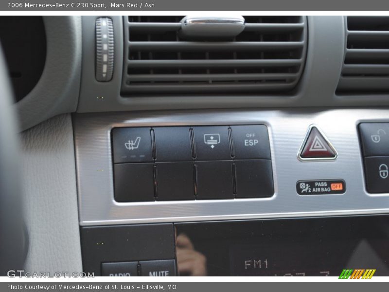 Mars Red / Ash 2006 Mercedes-Benz C 230 Sport