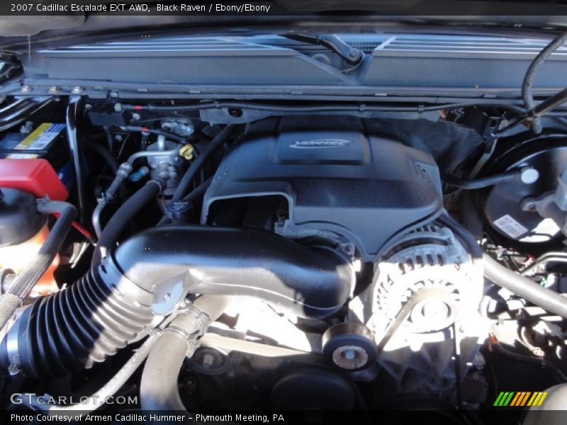 Black Raven / Ebony/Ebony 2007 Cadillac Escalade EXT AWD