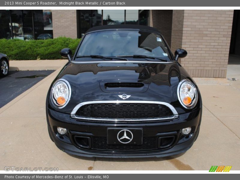 Midnight Black Metallic / Carbon Black 2013 Mini Cooper S Roadster