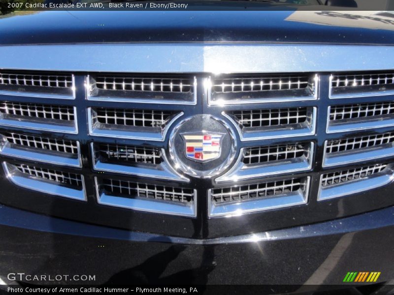 Black Raven / Ebony/Ebony 2007 Cadillac Escalade EXT AWD