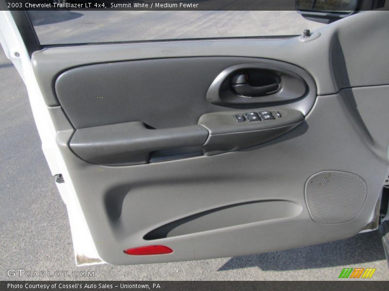 Summit White / Medium Pewter 2003 Chevrolet TrailBlazer LT 4x4