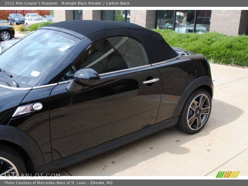 Midnight Black Metallic / Carbon Black 2013 Mini Cooper S Roadster