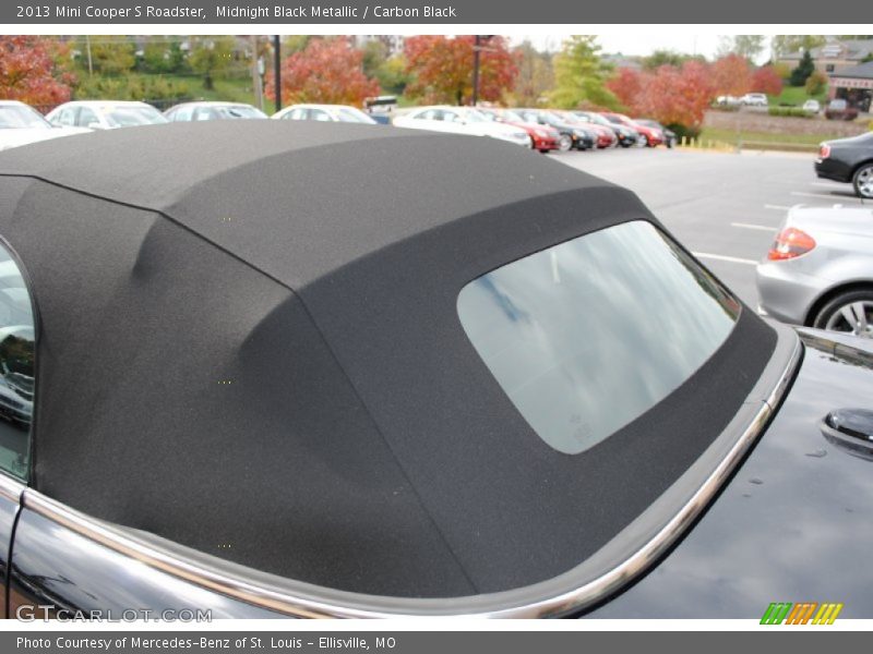 Midnight Black Metallic / Carbon Black 2013 Mini Cooper S Roadster