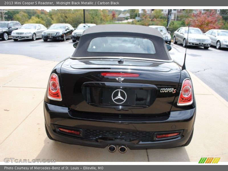 Midnight Black Metallic / Carbon Black 2013 Mini Cooper S Roadster