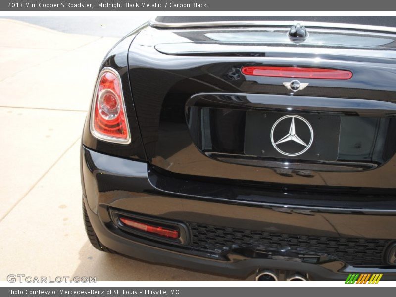 Midnight Black Metallic / Carbon Black 2013 Mini Cooper S Roadster